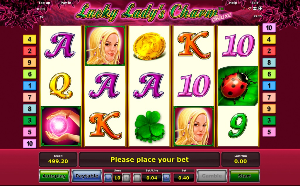 slot Lucky Lady's Charm Deluxe Online