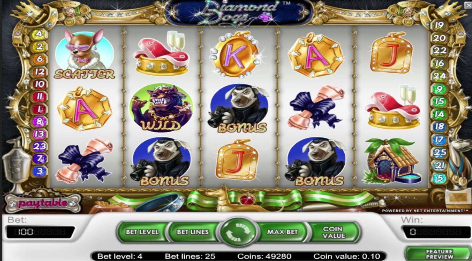 slot gratis diamond dogs