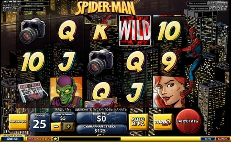 slot spiderman attack of the green goblin