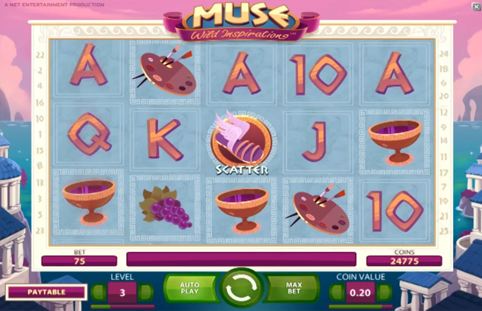 slot machine muse online