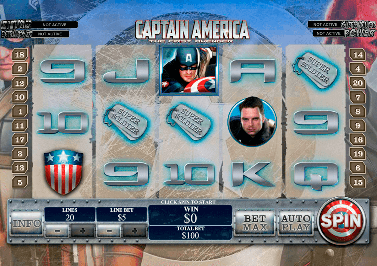 slot gratis captain america