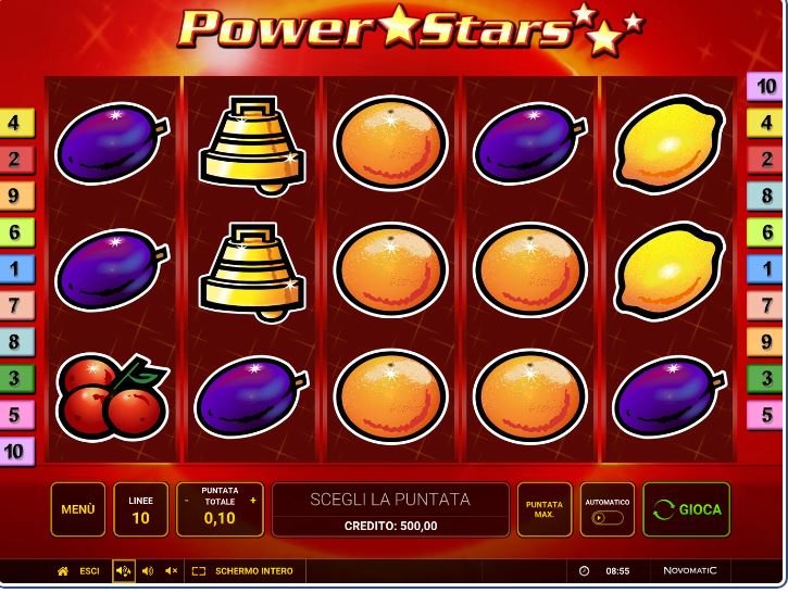 slot machine power stars