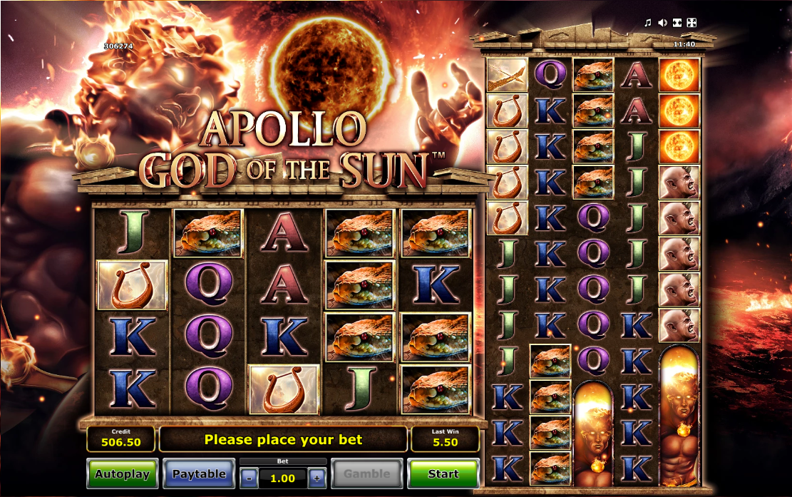 slot online apollo god of the sun