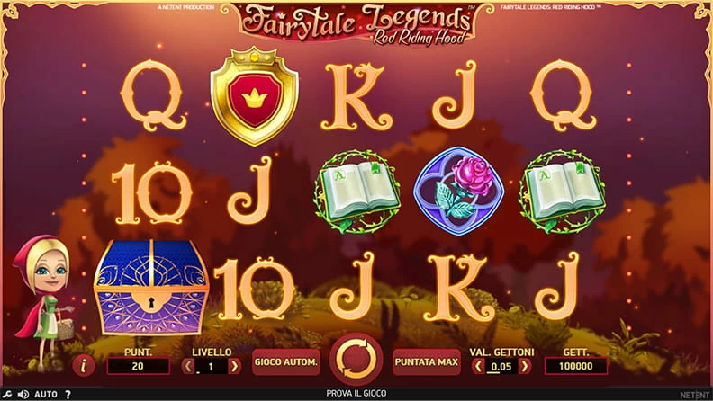 slot machine Fairytale Legends Red Riding Hood