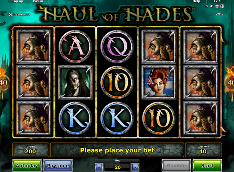 slot machine haul of hades