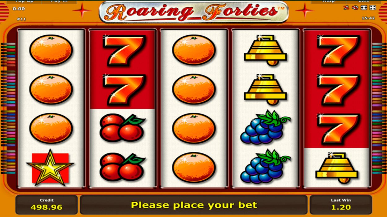 slot machine roaring forties