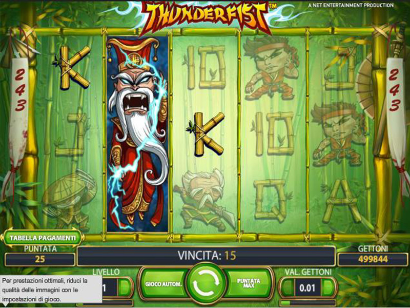 slot machine thunderfirst