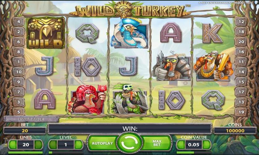 slot machine wild turkey