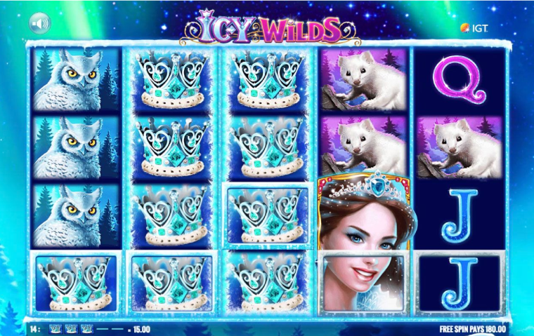 griglia slot machine online icy wild